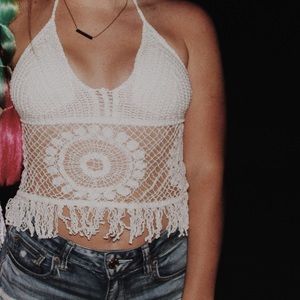 💕5/$30 Crochet top